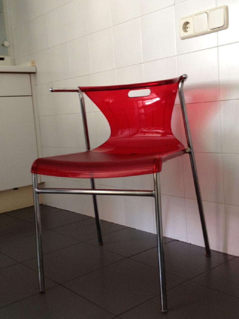 sillas rojas